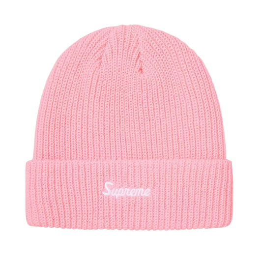 Supreme Loose Gauge Beanie - Pink