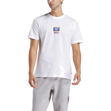 reebok identity badge t-shirt - White