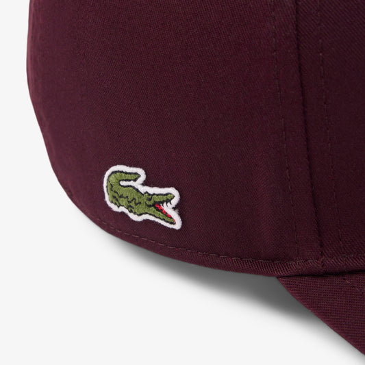 Casquette de baseball en twill de coton brodé 3D - Maron burgundy