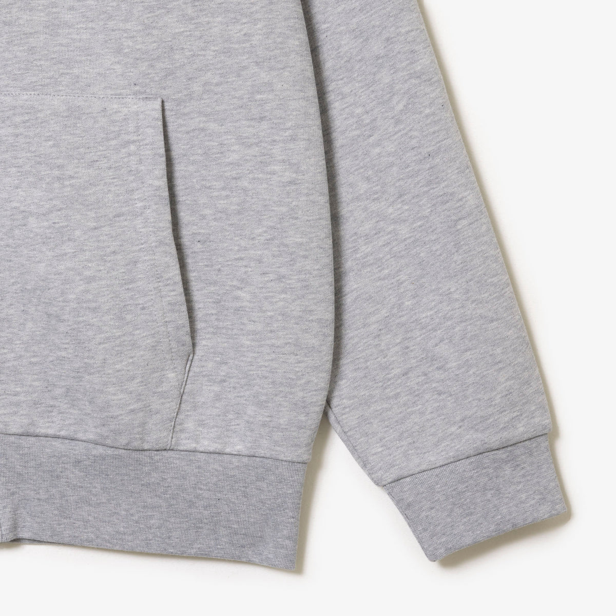Men's Zip-Up Fleece Hoodie - Grey