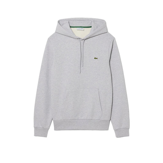 Sweatshirt à capuche molleton de coton - Gris Chine