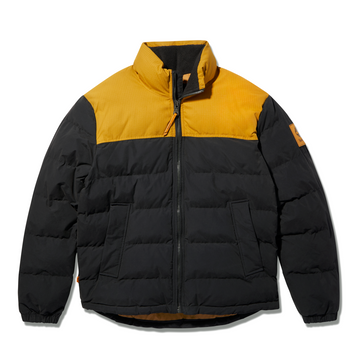 Durable Water repellent puffer jacket - Wheat Boot/Black