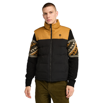 Timberland Puffer Vest - Wheat/Black