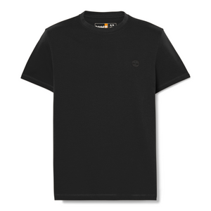 T-Shirt Dunstan River Left Chest Logo Tee - Black