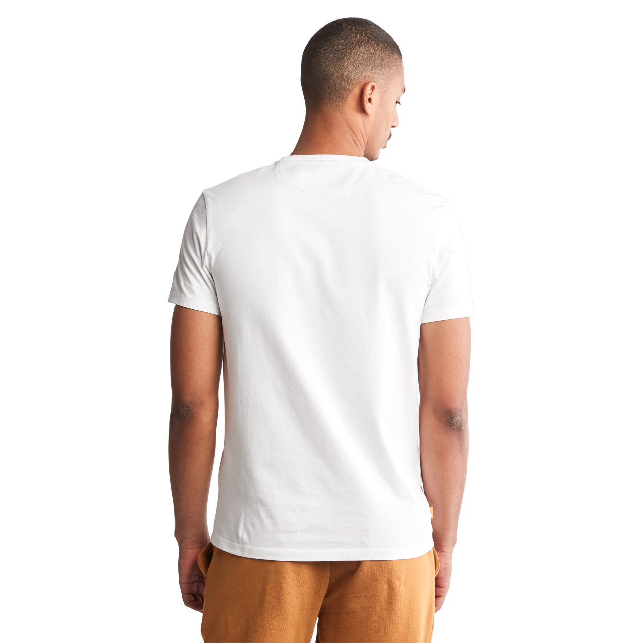 T-Shirt Dunstan River Left Chest Logo Tee - White