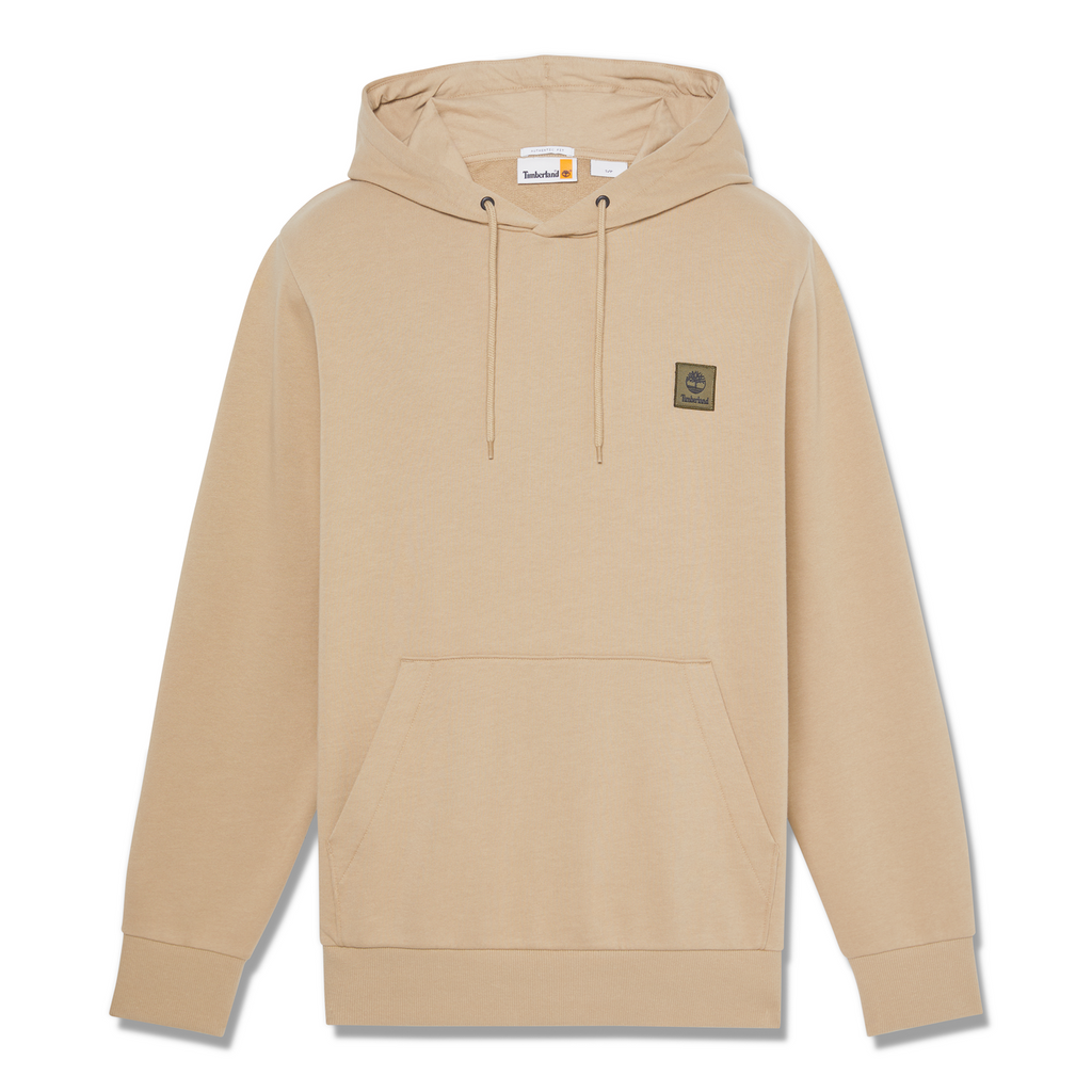 BADGE HOOD - Beige