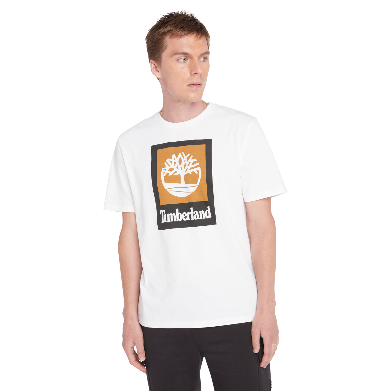 STACK LOGO COLORED SHORT-SLEEVE TEE