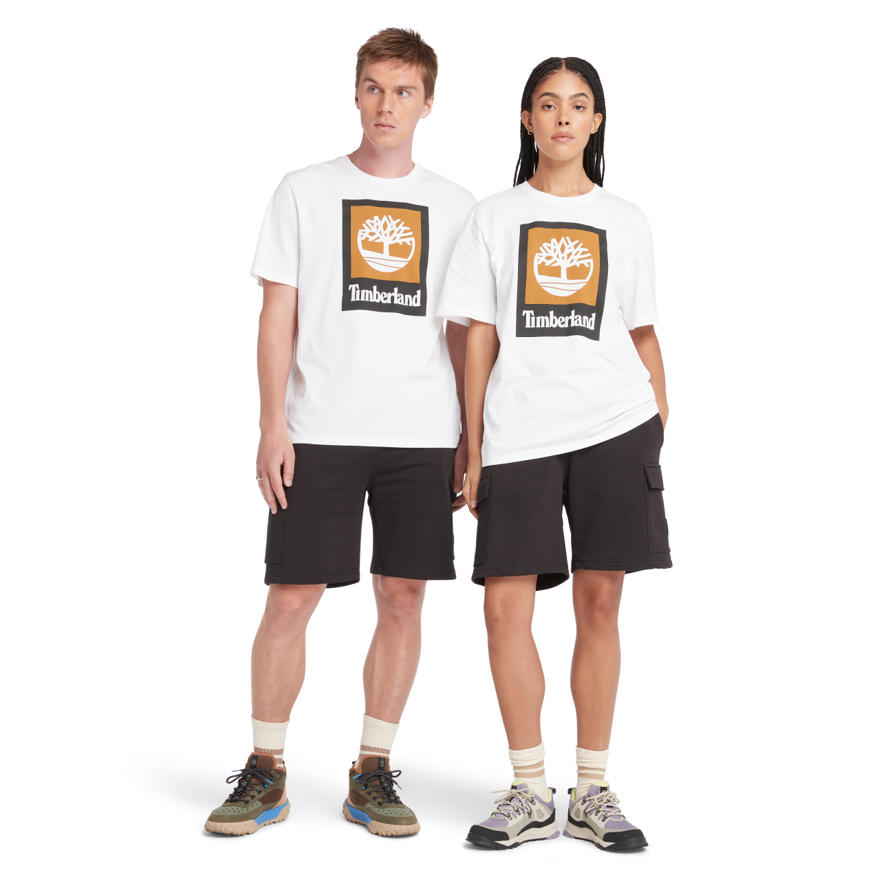 STACK LOGO COLORED SHORT-SLEEVE TEE
