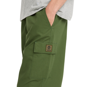 Pantalon cargo antidéchirure Woven Badge - Vert forêt foncé