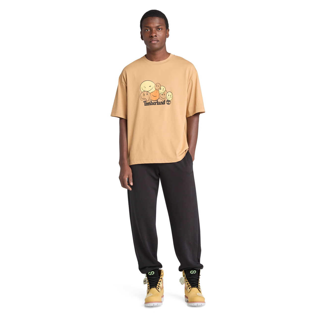 Black History Month Front Graphic S/S Tee - LIGHT WHEAT