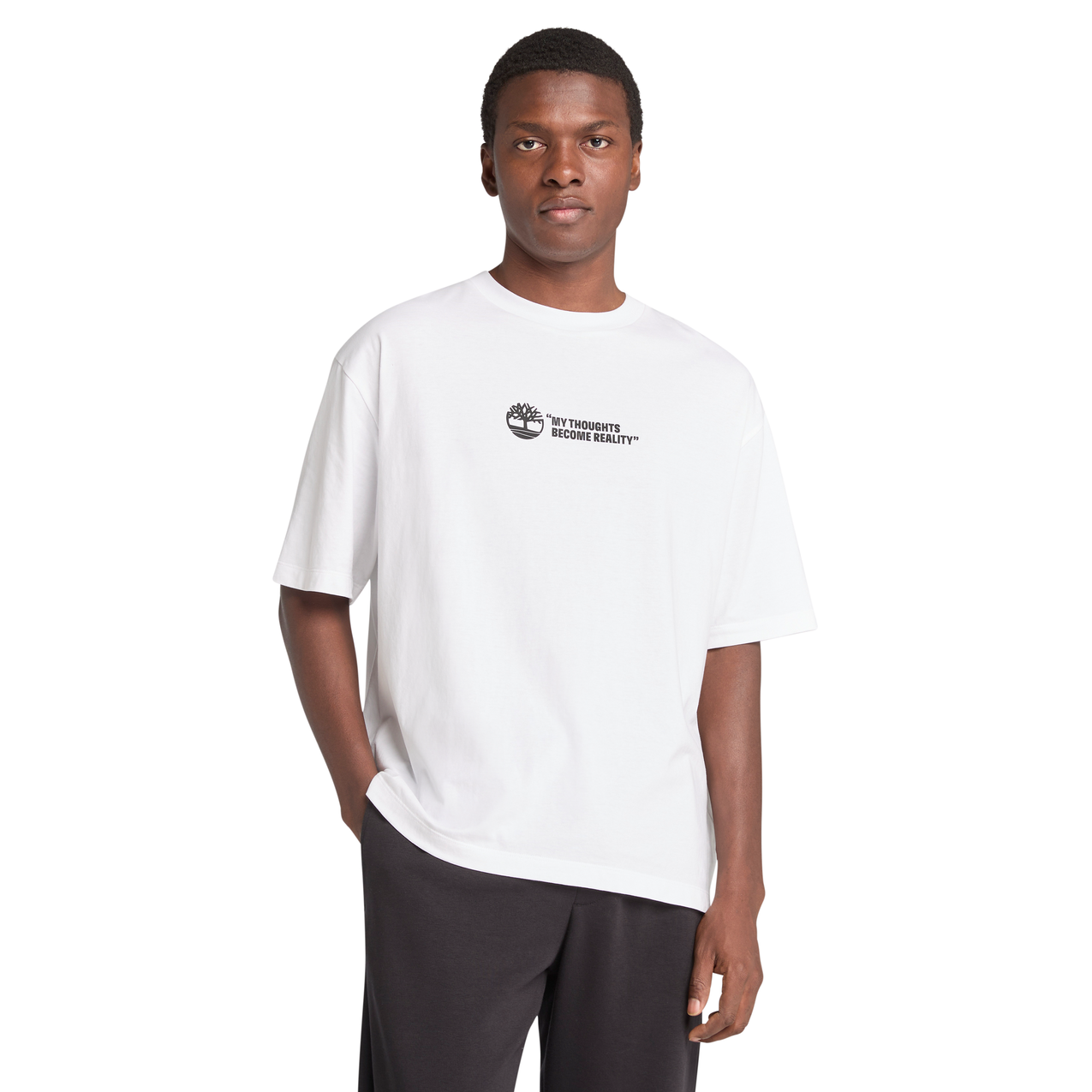 Black History Month back Graphic S/S Tee - White