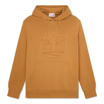 NORTHWOOD TREE LOGO PATCH LOOPBACK HOODIE - WHEAT BOOT