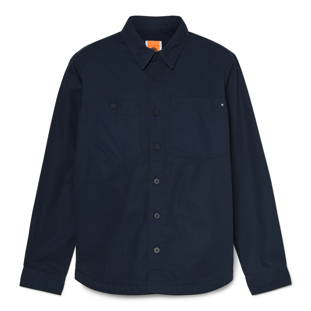 WINDHAM Printed Fleece Lined Overshirt - Dark Saphir