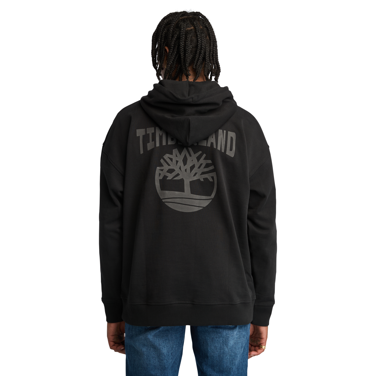 Back Logo Hoodie - Black