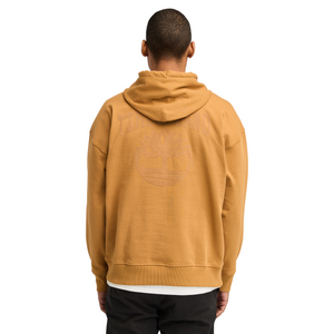 Back Logo Hoodie - Wheat Boot