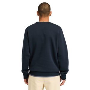 Embroidery Tonal Crew Neck