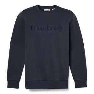 Embroidery Tonal Crew Neck