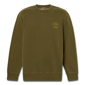 MERRYMACK RIVER GD Back Graphic Crew - Dark Olive