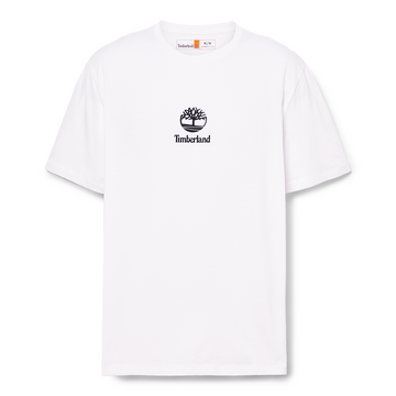 Small Print Logo Tee - White