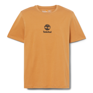 Small Print Logo Tee - Wheat Boot