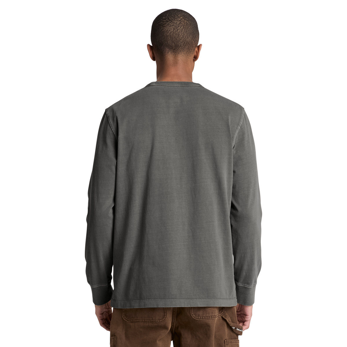 T-shirt à manches longues SOUTH CABOT avec motif - Noir délavé