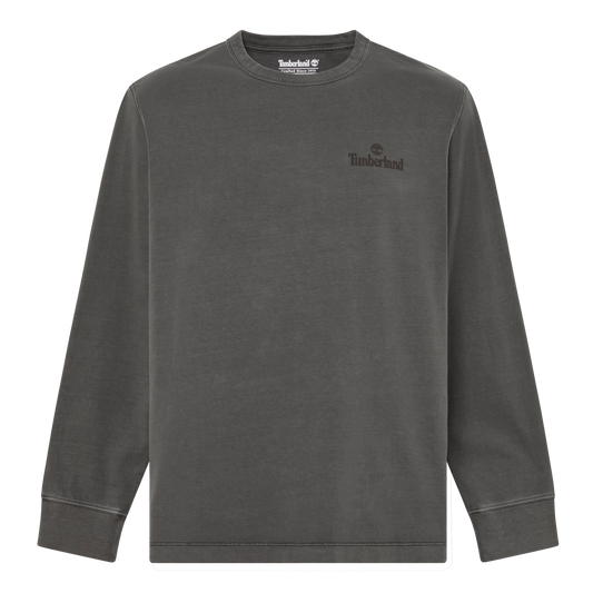 T-shirt à manches longues SOUTH CABOT avec motif - Noir délavé