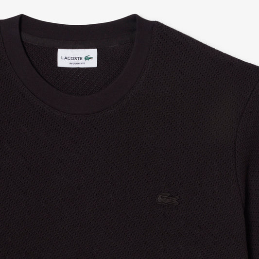 T-shirt coton ajouré - Marron