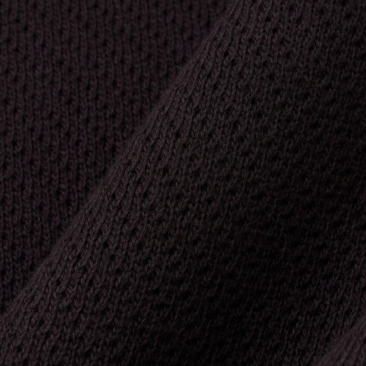 Lacy Cotton T-shirt - Brown