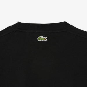 T-shirt coton imprimé signature - Noir