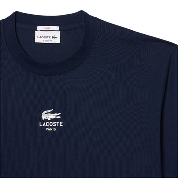 T-shirt coton imprimé signature - Bleu
