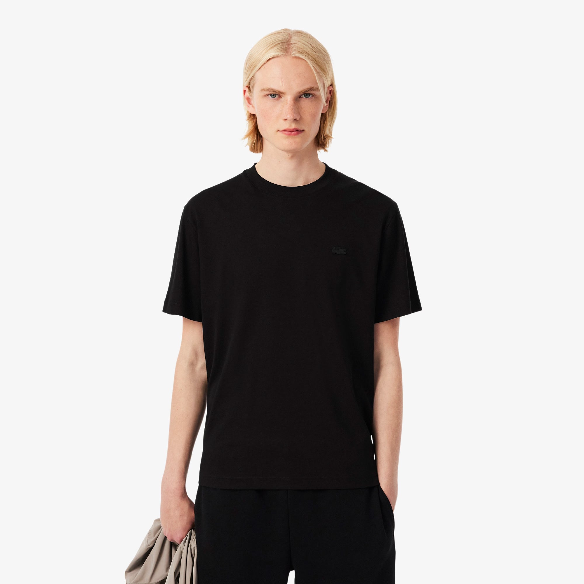 T-shirt signature brodée - Noir