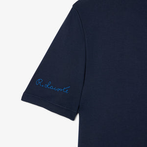 T-shirt signature brodée - Bleu Marine