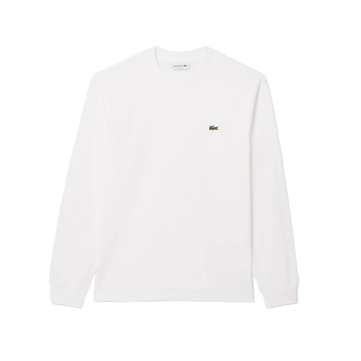 T-shirt manches longues coton - Blanc