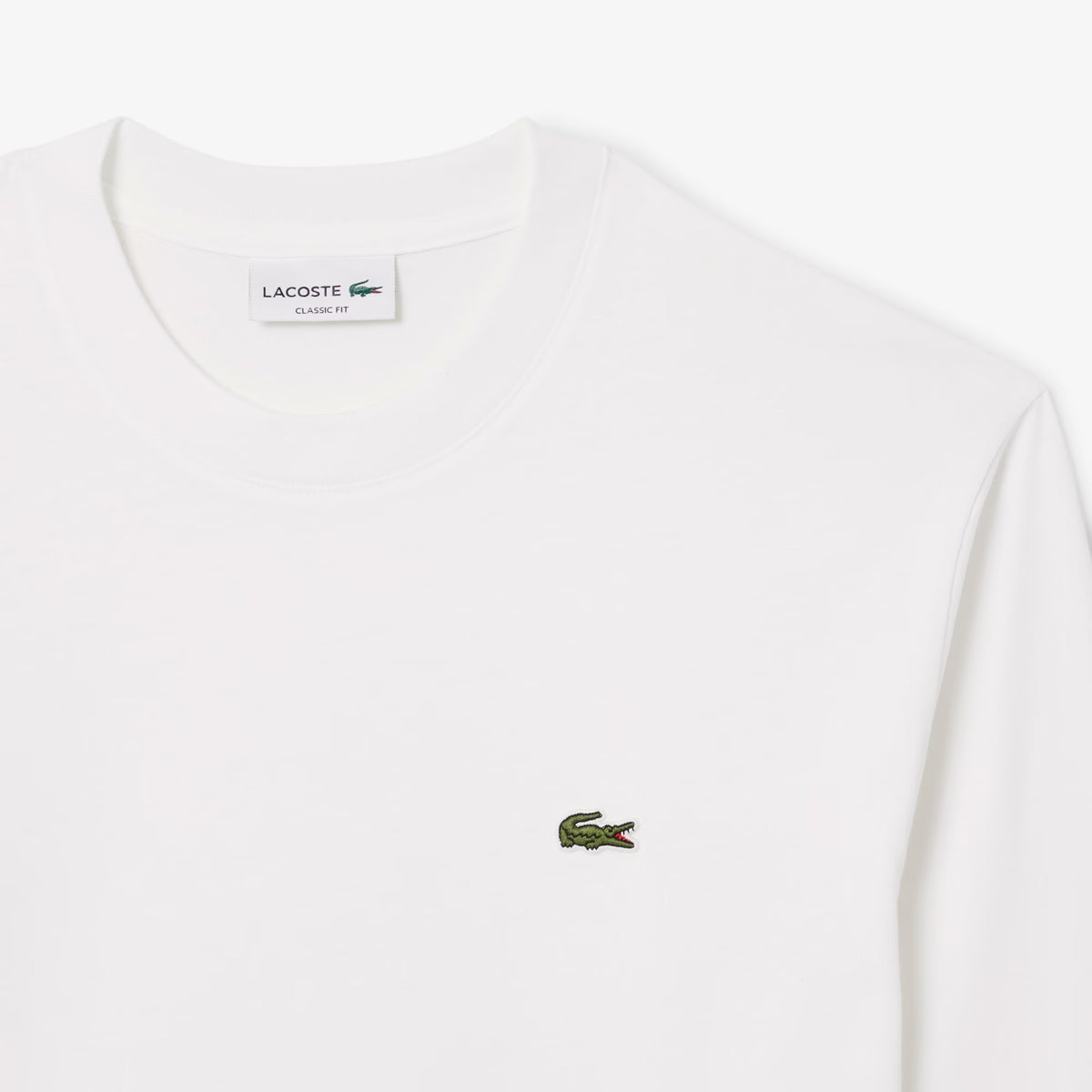 T-shirt manches longues coton - Blanc