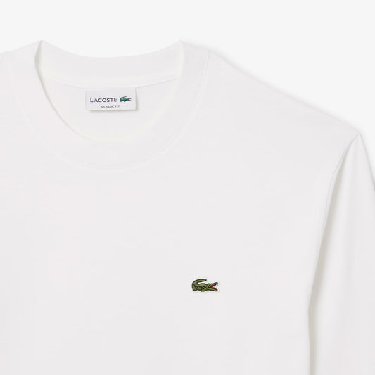 T-shirt manches longues coton - Blanc