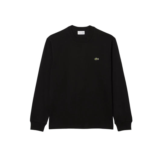 T-shirt manches longues coton - noir