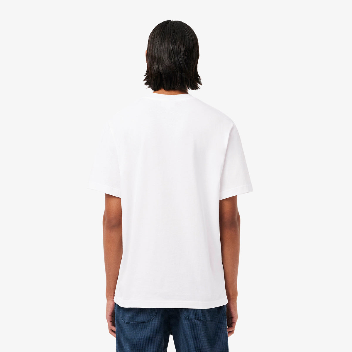 T-shirt classic fit en jersey de coton - Blanc