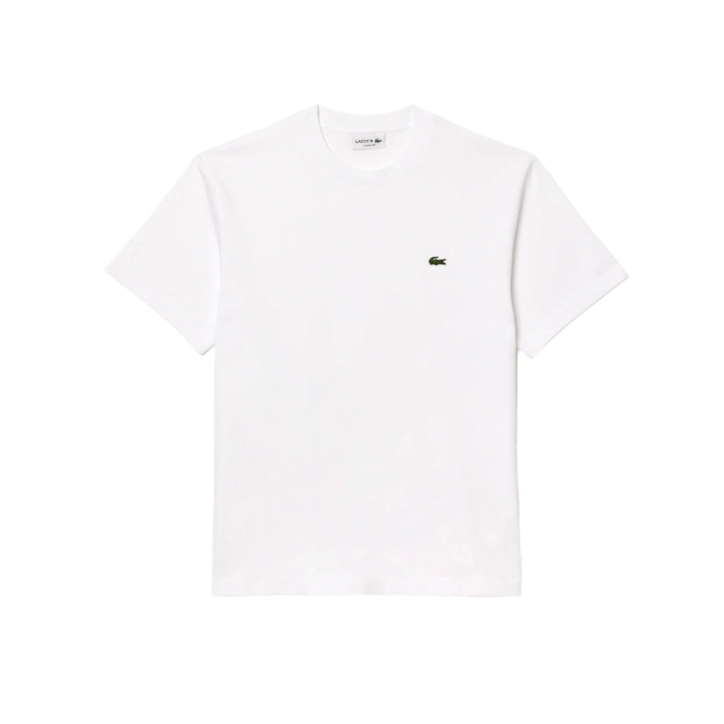 T-shirt classic fit en jersey de coton - Blanc