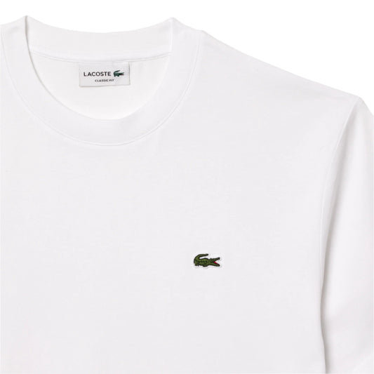 T-shirt classic fit en jersey de coton - Blanc