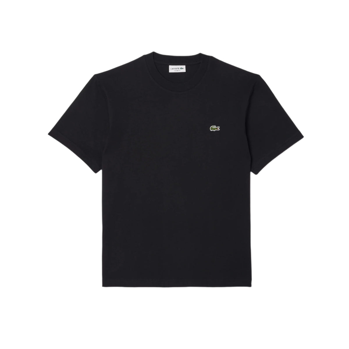 Cotton T-shirt classic fit - Black