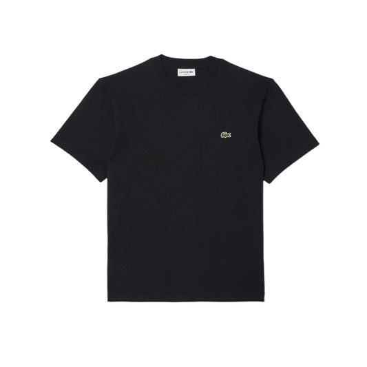 T-shirt classic fit en jersey de coton - noir