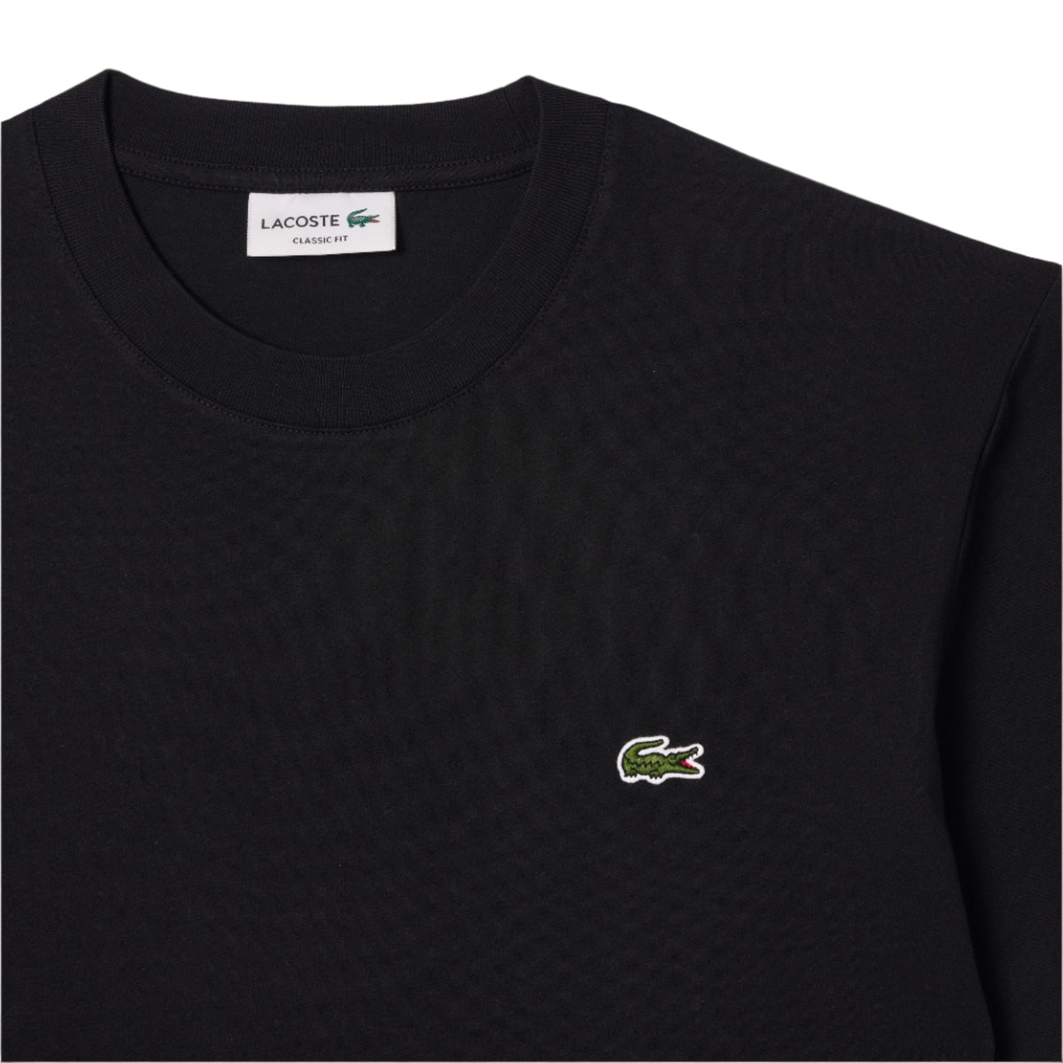Cotton T-shirt classic fit - Black