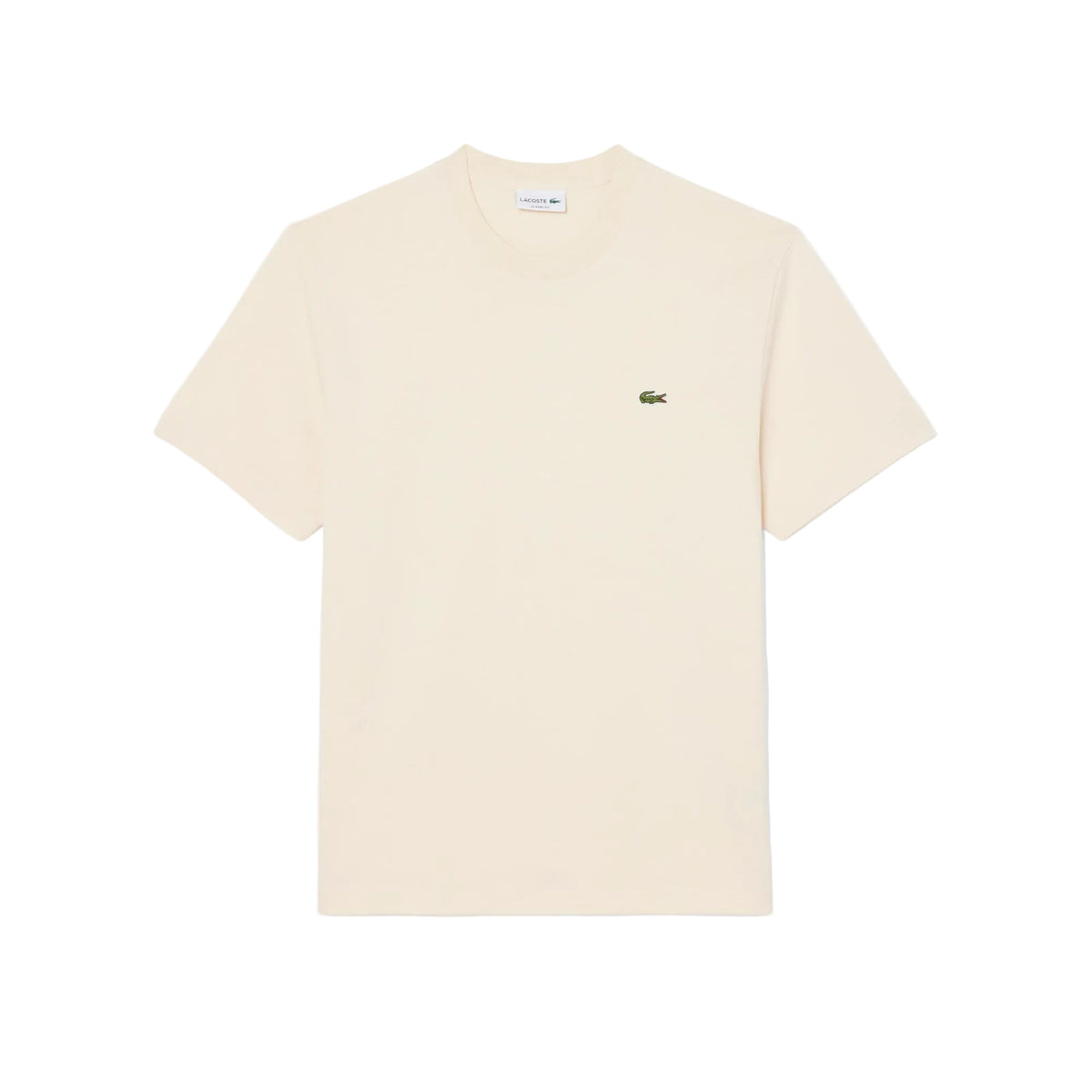 Cotton T-shirt classic fit - Beige