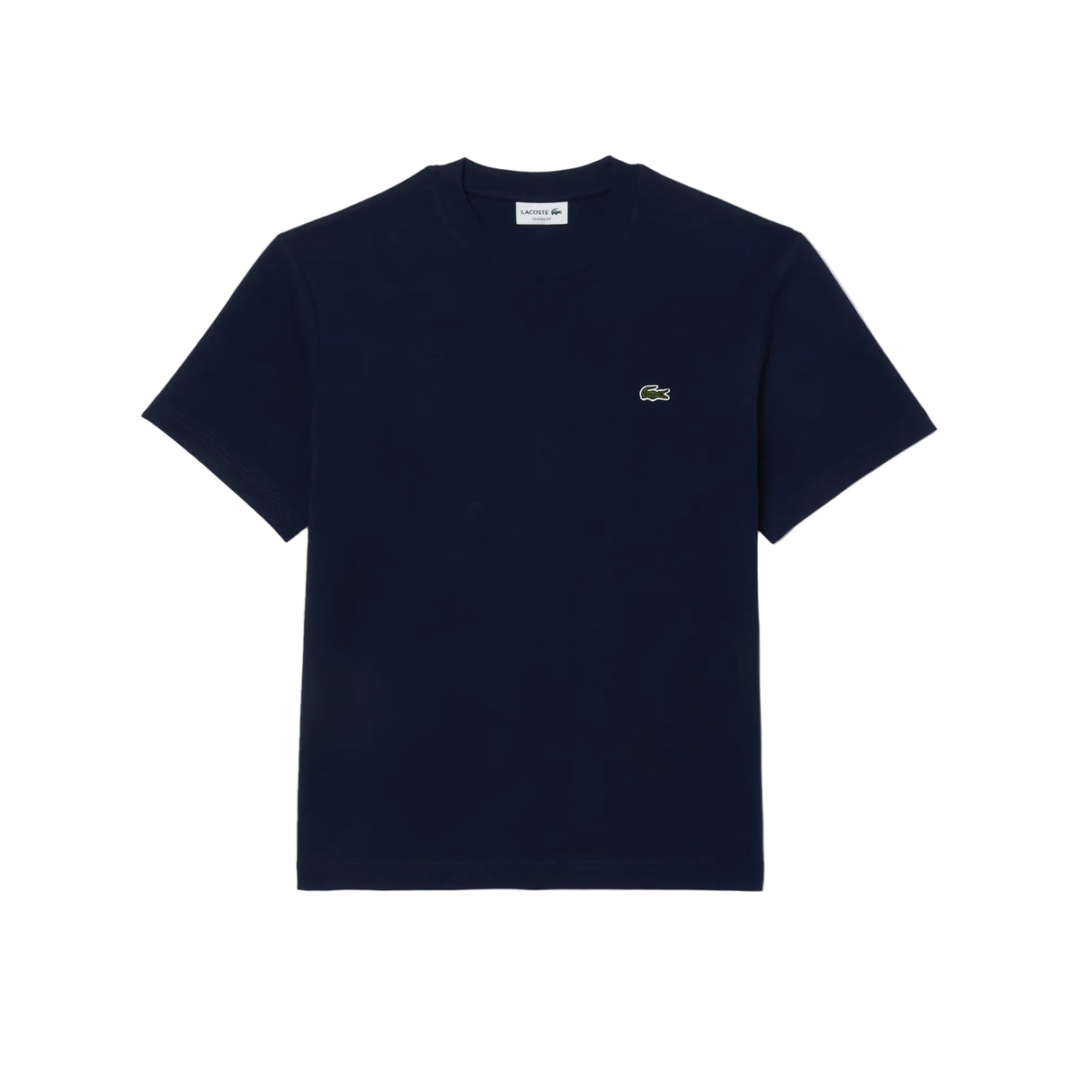 Cotton T-shirt classic fit - Navy