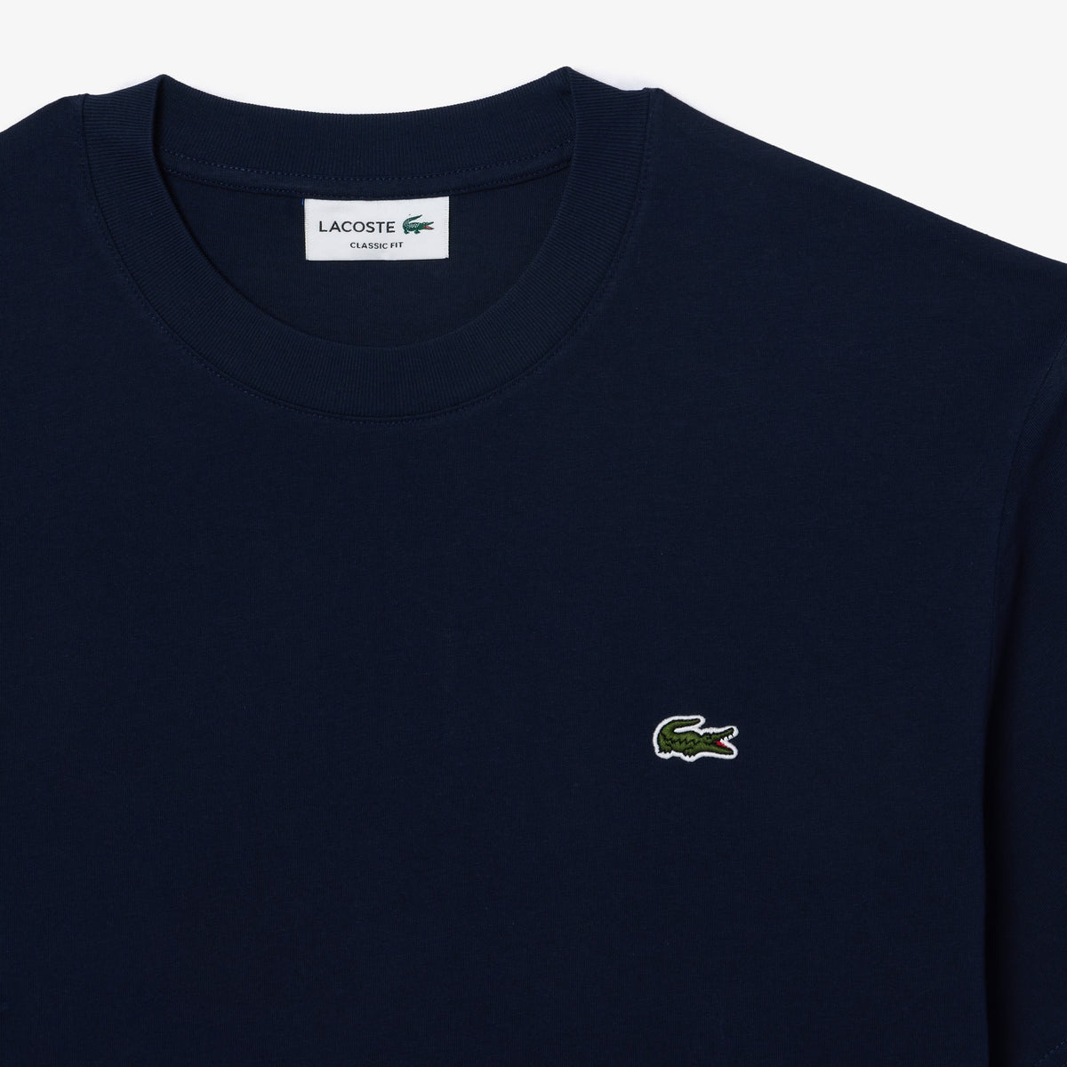 Cotton T-shirt classic fit - Navy