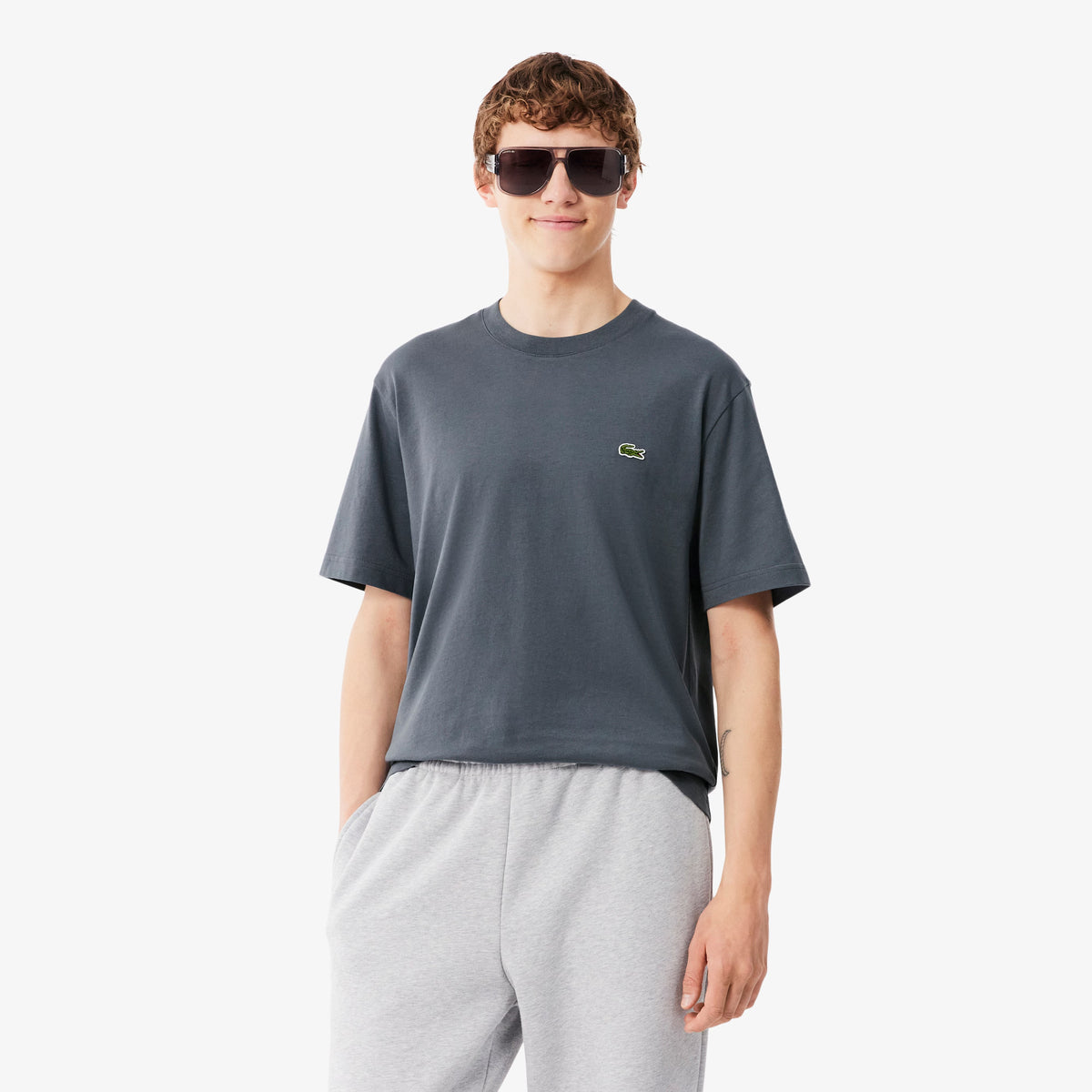 Cotton T-shirt classic fit - Gray