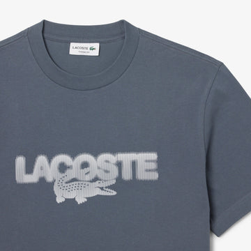 Printed Cotton Jersey T-shirt - Gray