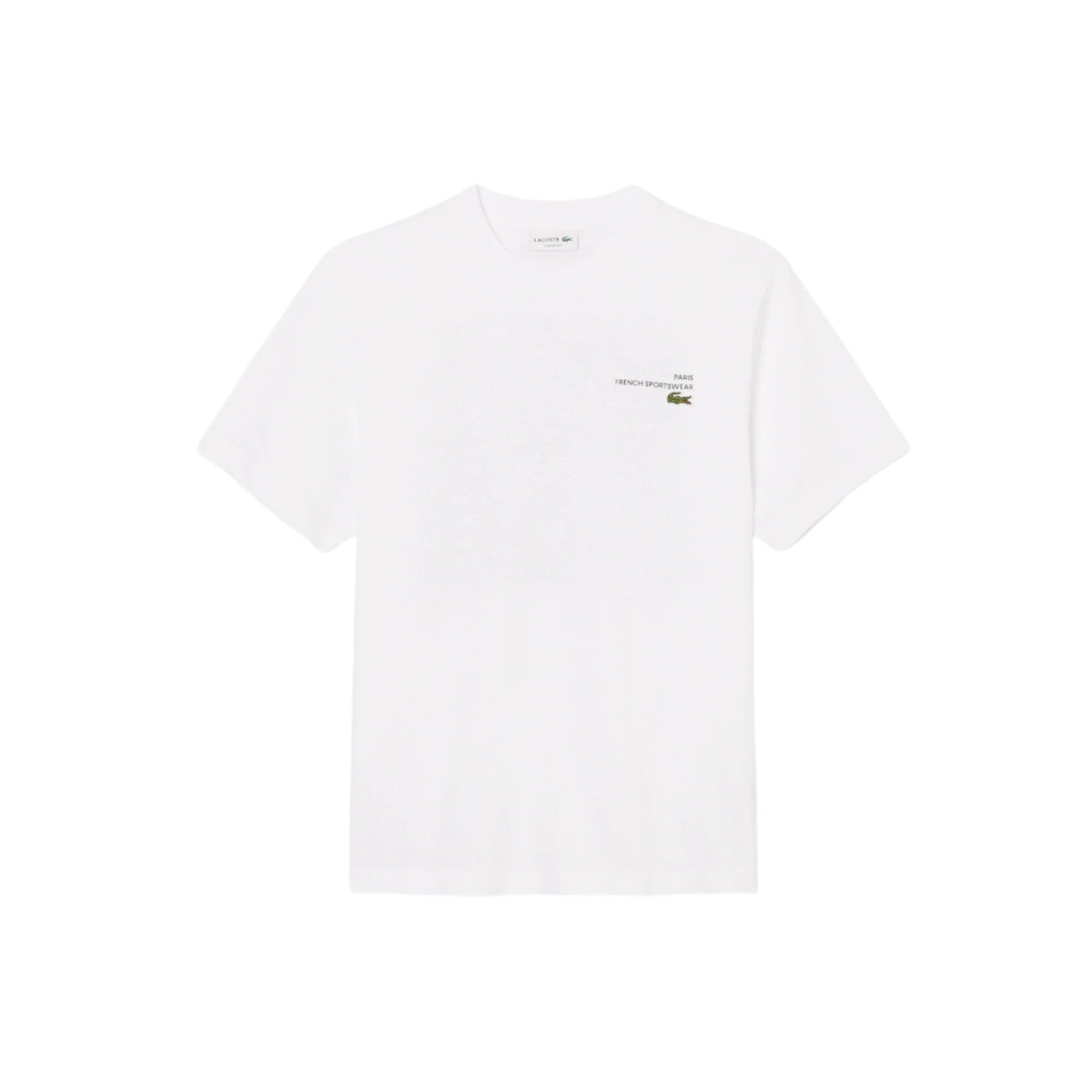 Print Motif Jersey T-shirt - Blanc
