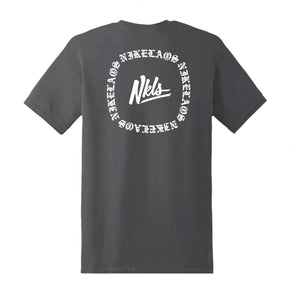CHAMPIONSHIP TEE (FRONT/BACK PRINT) charcoal