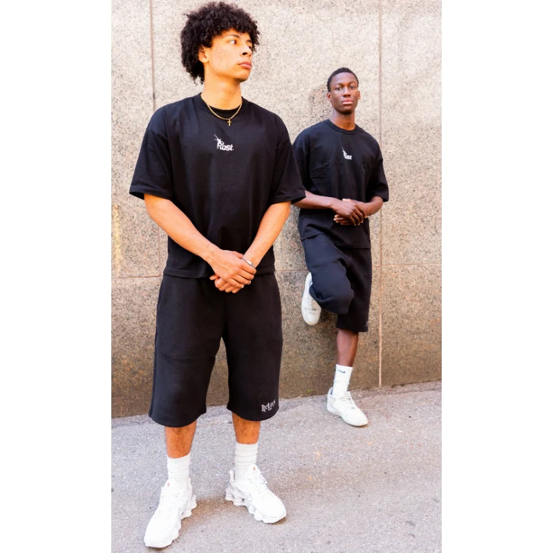 "CAMO" TEE - NOIR